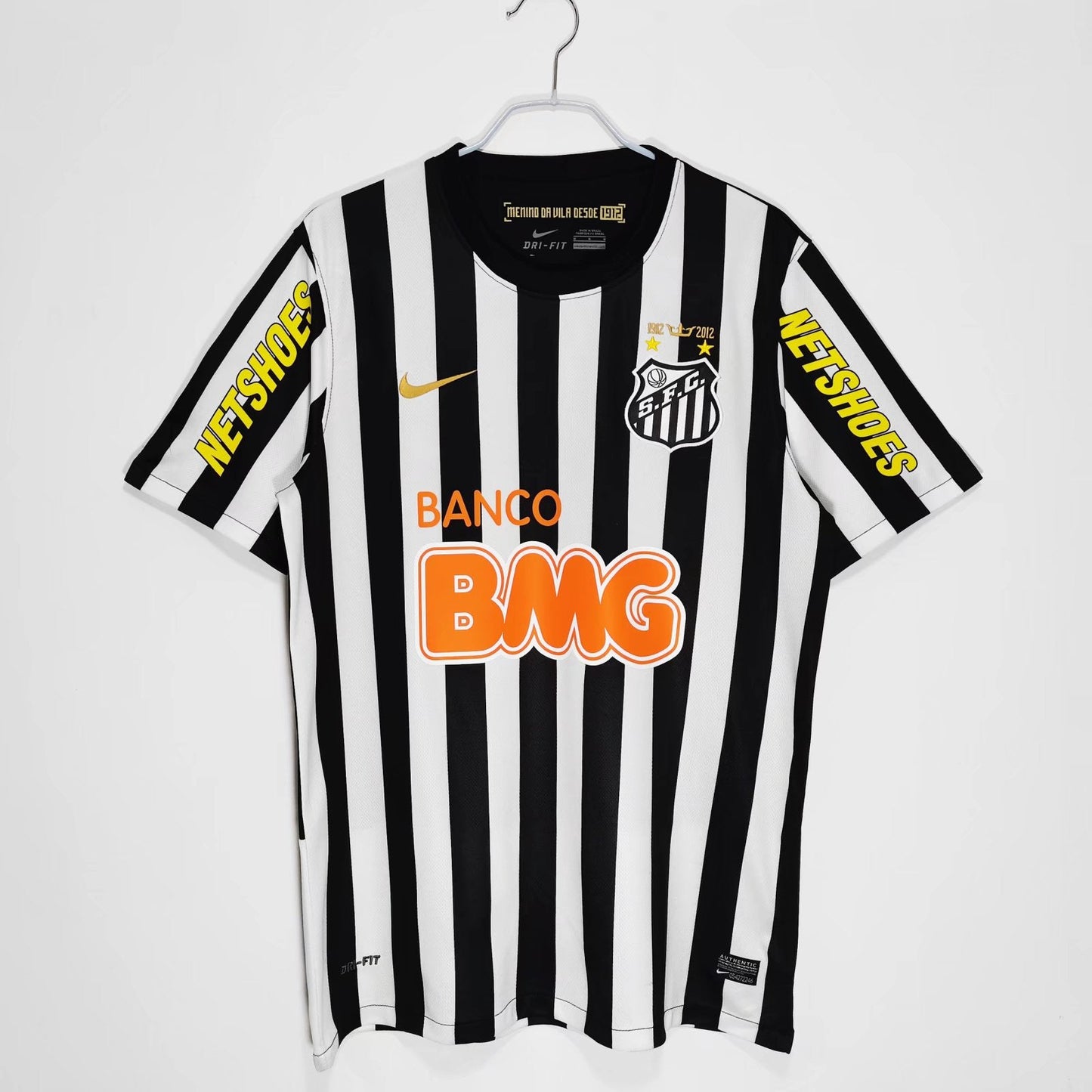 2012 Retro Santos Away Soccer Jersey - JerseyFever