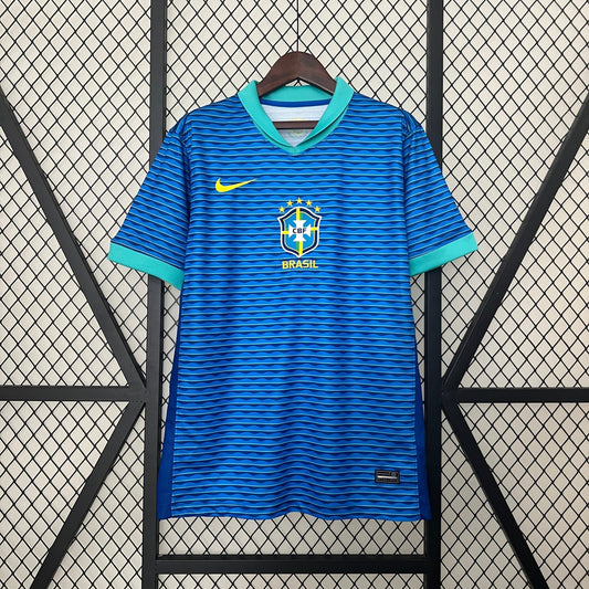 2024 Brazil National Team Away Football Shirt - JerseyFever