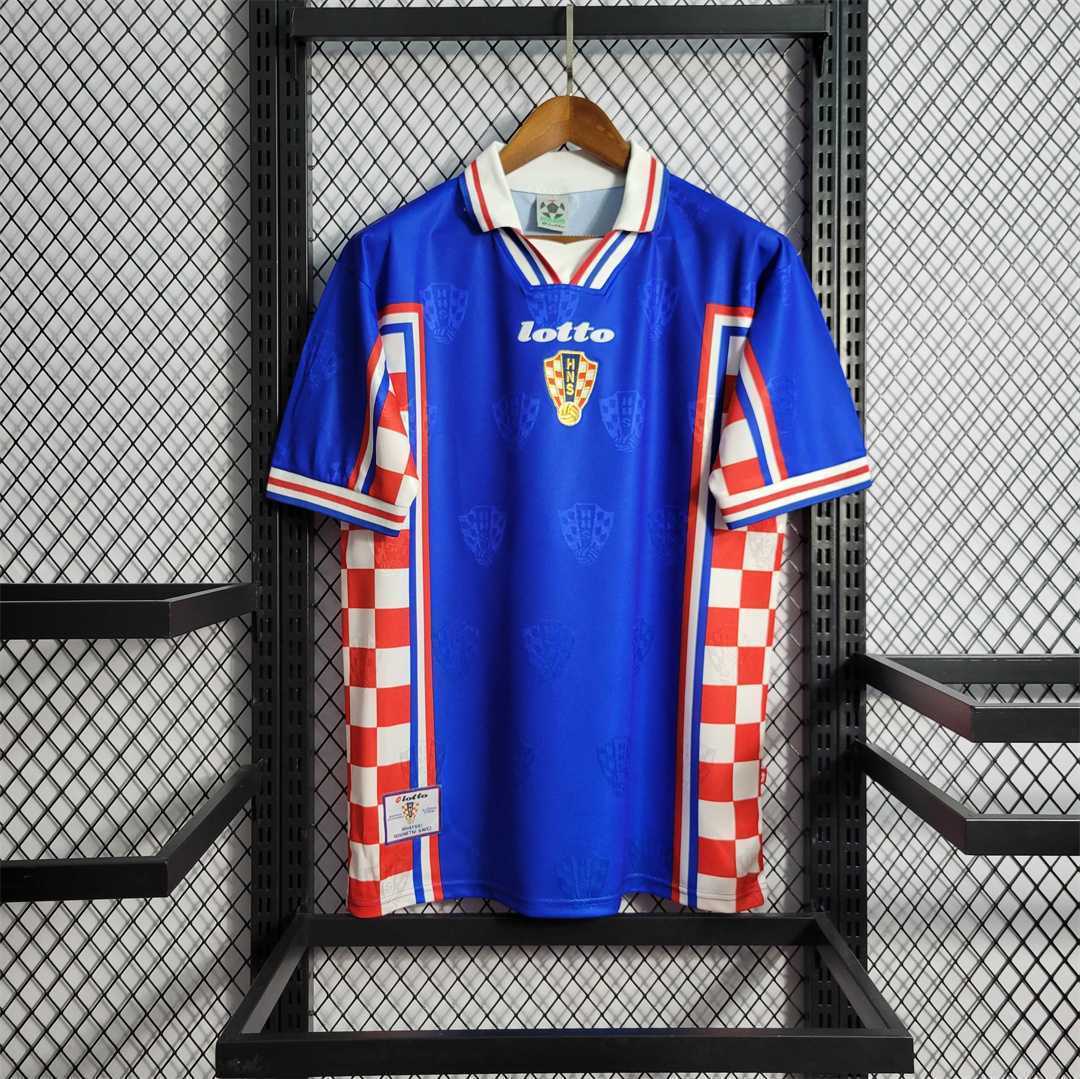 Retro 1998 Croatia Away Jersey