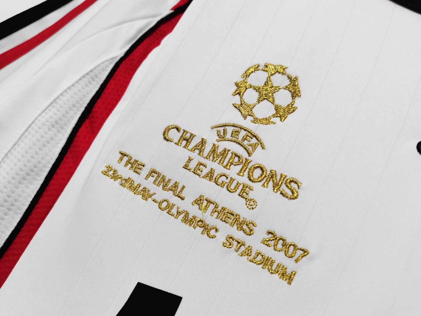 AC Milan 2007 Retro Jersey - Champions League Final Winner - JerseyFever