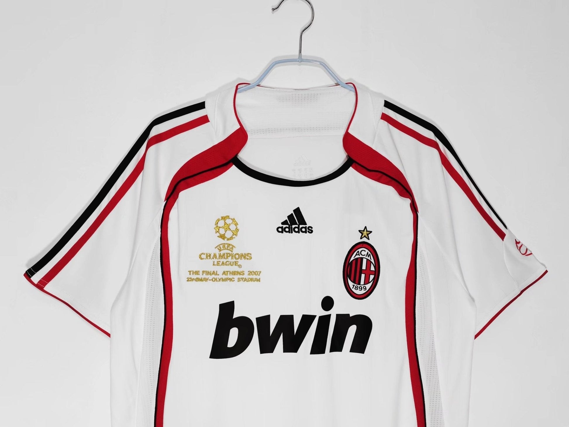 AC Milan 2007 Retro Jersey - Champions League Final Winner - JerseyFever