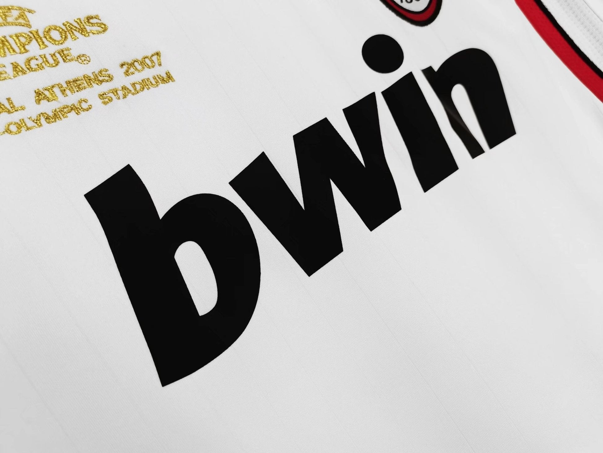 AC Milan 2007 Retro Jersey - Champions League Final Winner - JerseyFever