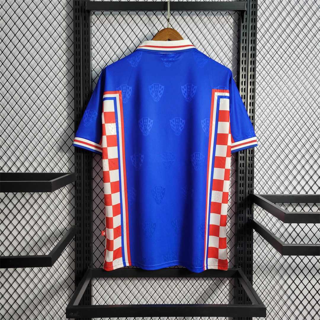 Retro 1998 Croatia Away Jersey