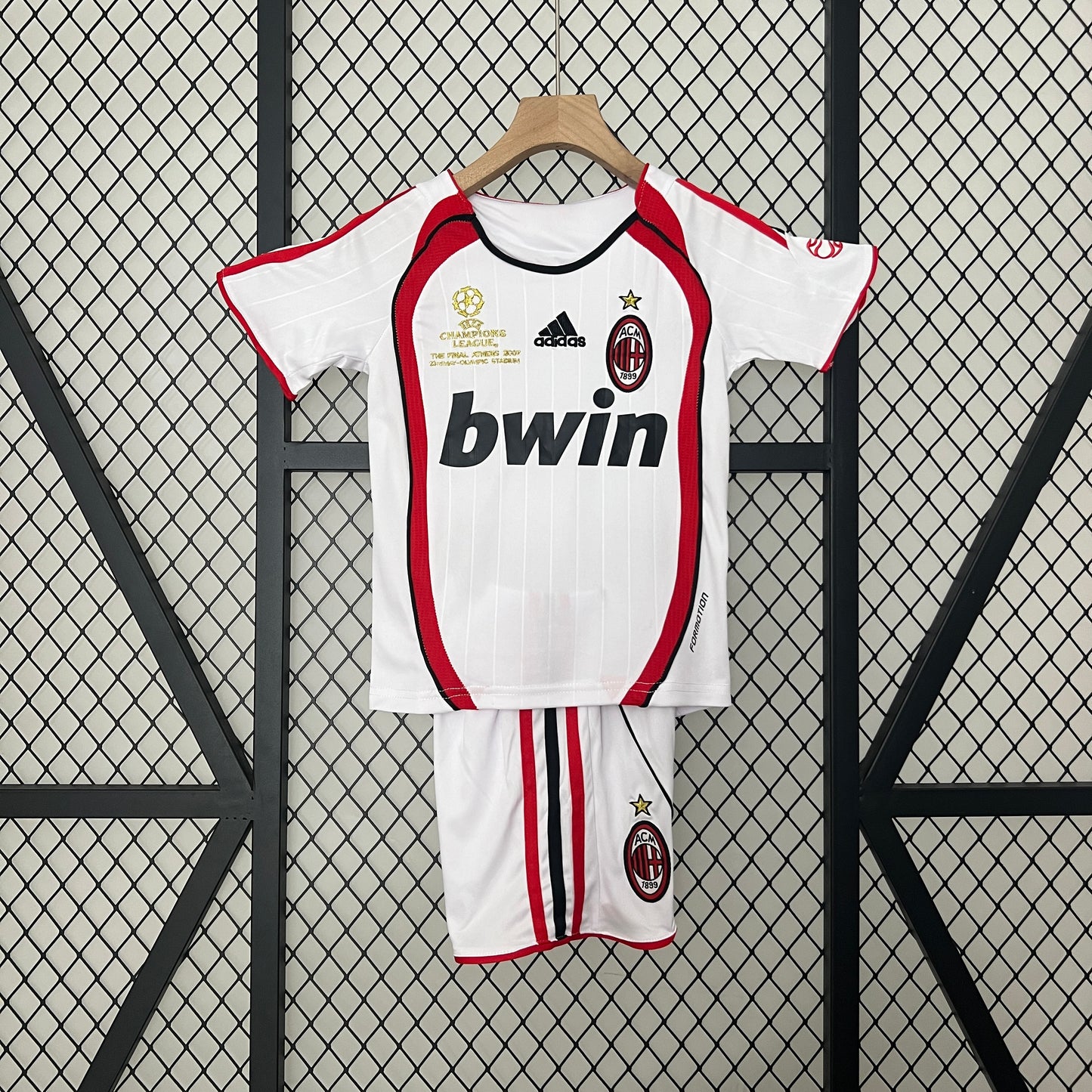 AC Milan 2007 Retro Kids Jersey